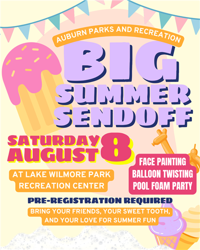 Big Summer Sendoff Poster 2026
